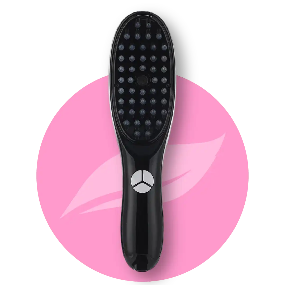 Glamera LED Hair Therapy Massager Brush