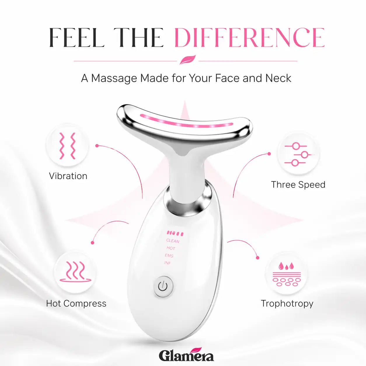 Glamera LED Face & Neck Lifting  Device