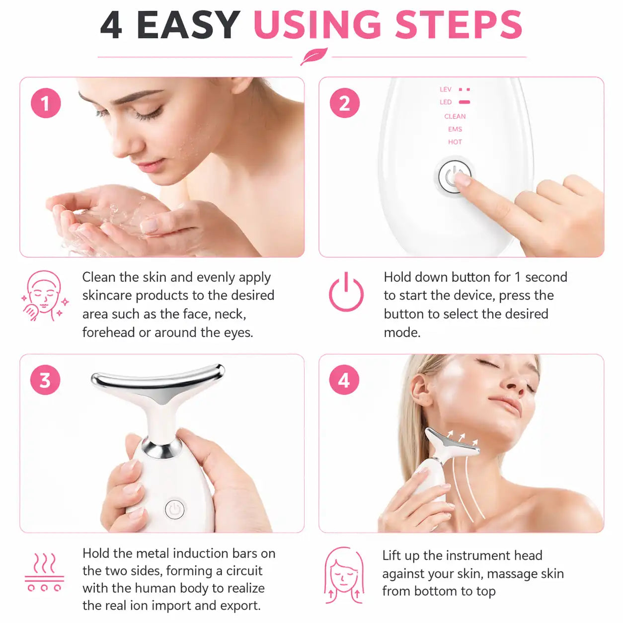 Glamera LED Face & Neck Lifting  Device