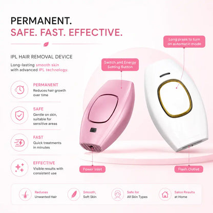 Glamera Flash IPL Hair Removal Device