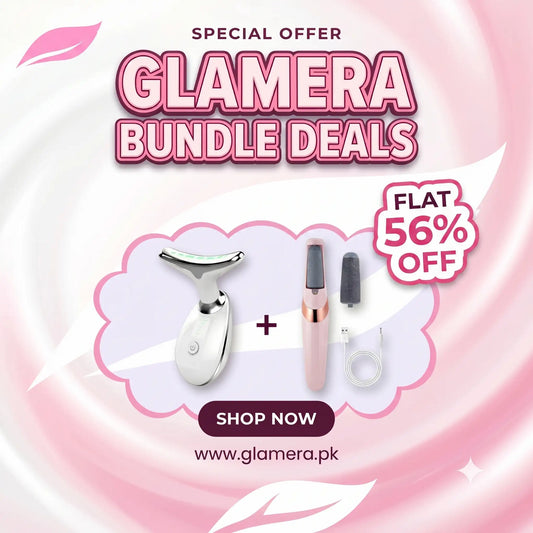 Self-Care Beauty Bundle – Face Massager + Foot Callus Remover